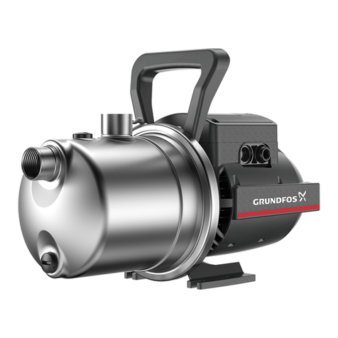 Grundfos JP Series Installation and operation instructions