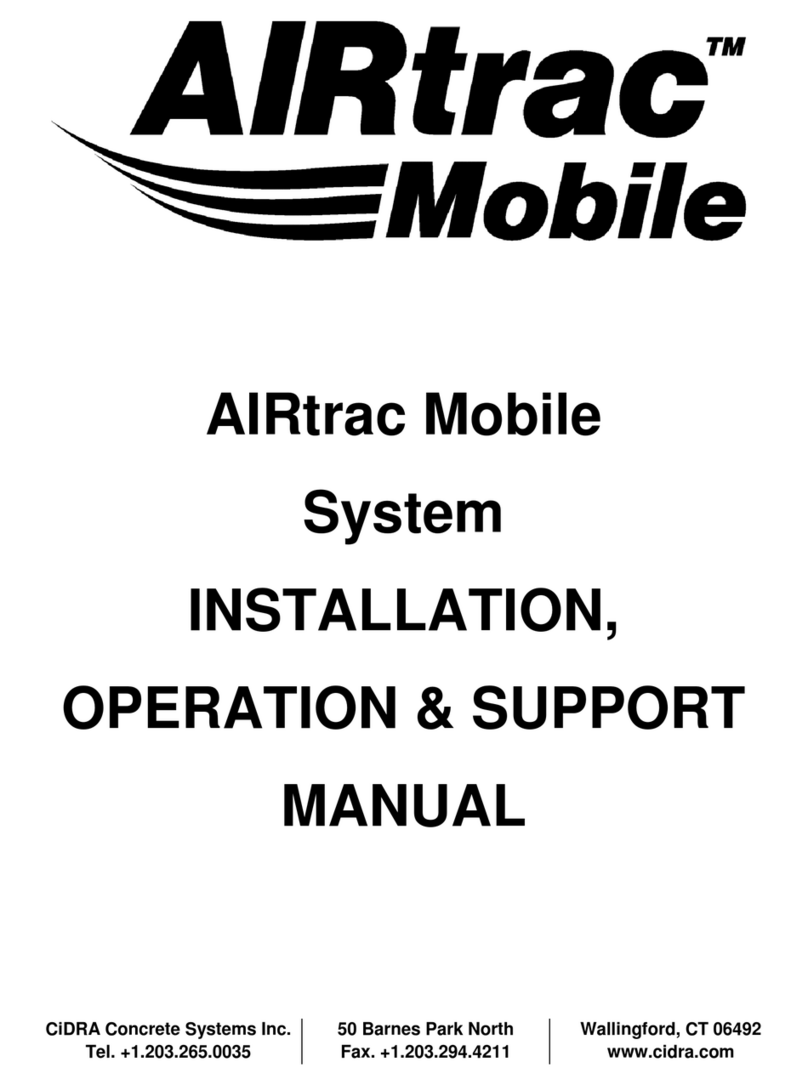 CiDRA AIRtrac INSTALLATION, OPERATION & SUPPORT MANUAL