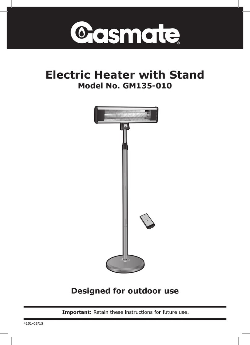 Gasmate GM135-010 manual