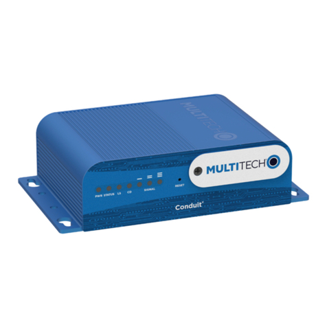 Multitech Conduit MTCDT-L4E1 Installation instructions