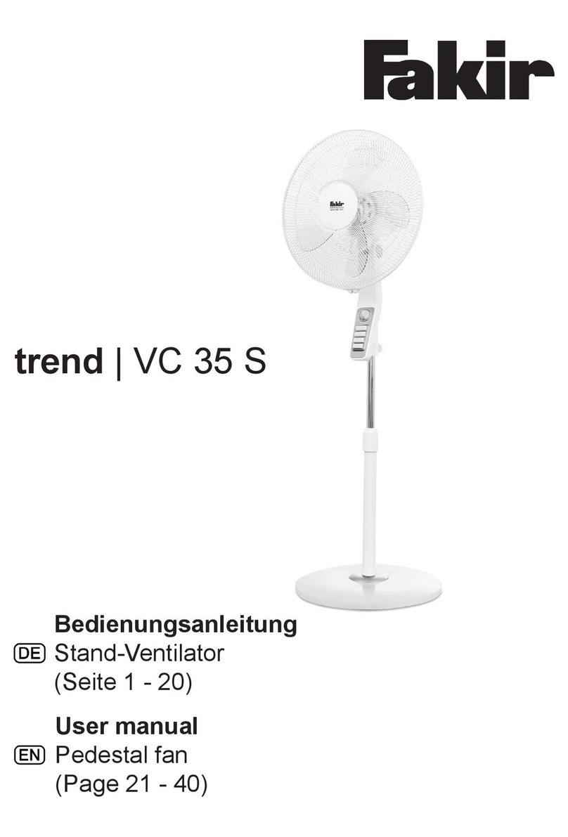 Fakir trend VC 35 S User manual