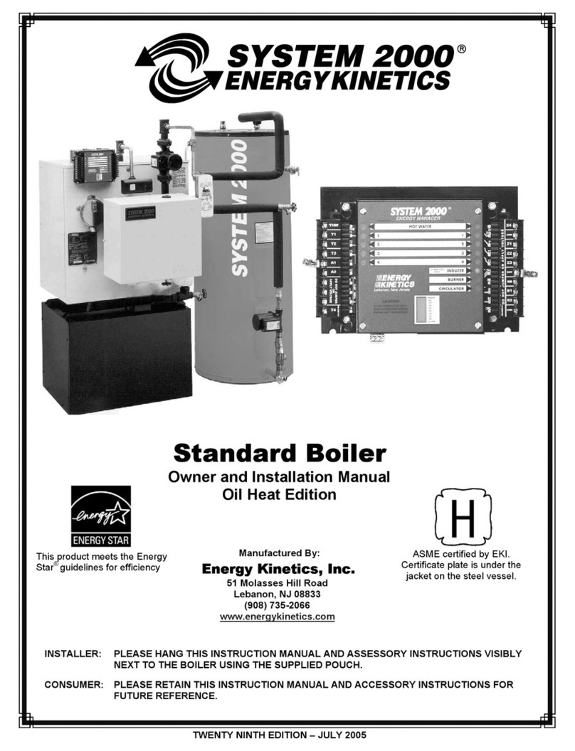 ENERGY KINETICS EK1 Frontier Service manual ENERGY KINETICS EK1 Frontier Service manual