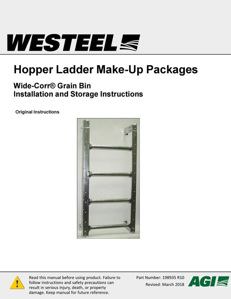 AGI Westeel Wide-Corr Installation and Storage Instructions