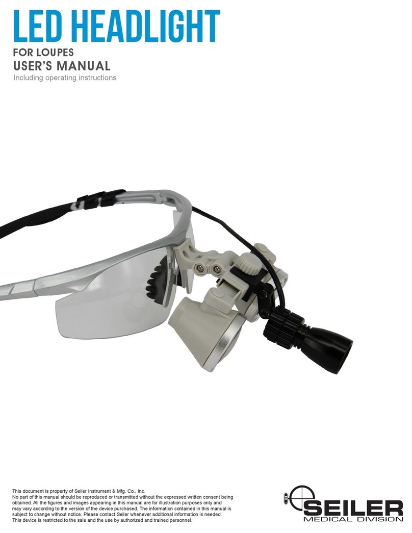 Seiler LED Headlight User manual