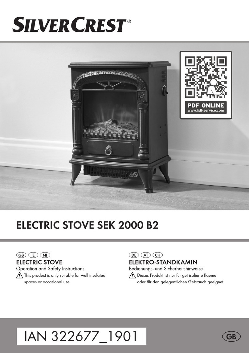 Silvercrest SEK 2000 B2 Use and care manual