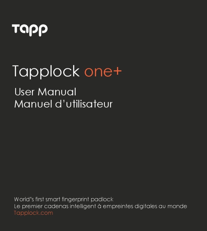 tapplock One+ user manual