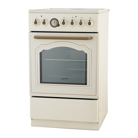 Gorenje Classico EC55CLB1 User manual