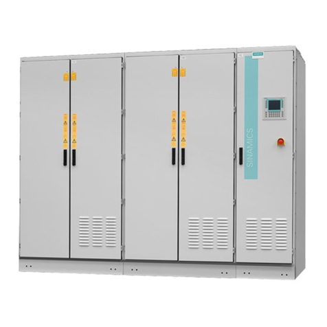 Siemens SINAMICS GM150 Operating instructions & installation instructions
