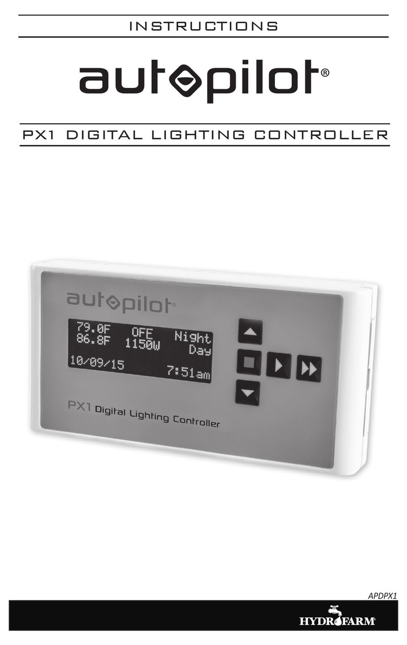 Hydrofarm Autopilot PX1 User manual