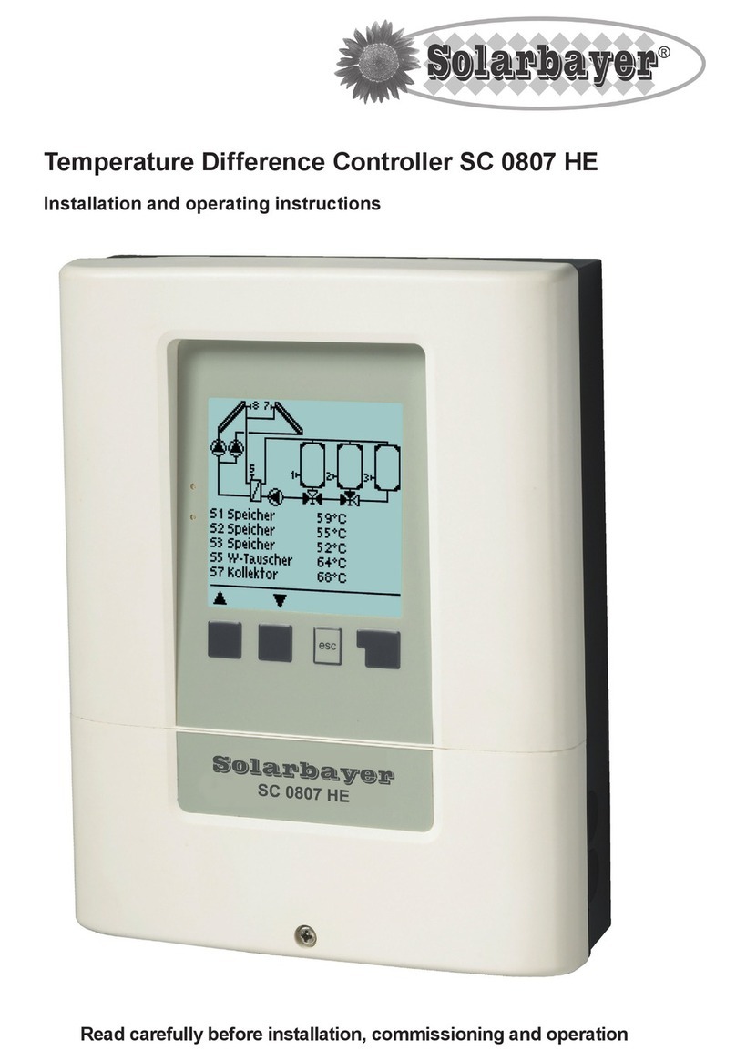 Solarbayer SC 0807 HE User manual