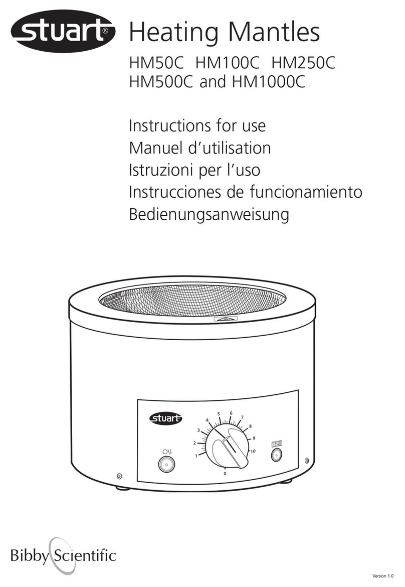 Bibby Sterilin stuart HM50C Instructions for use