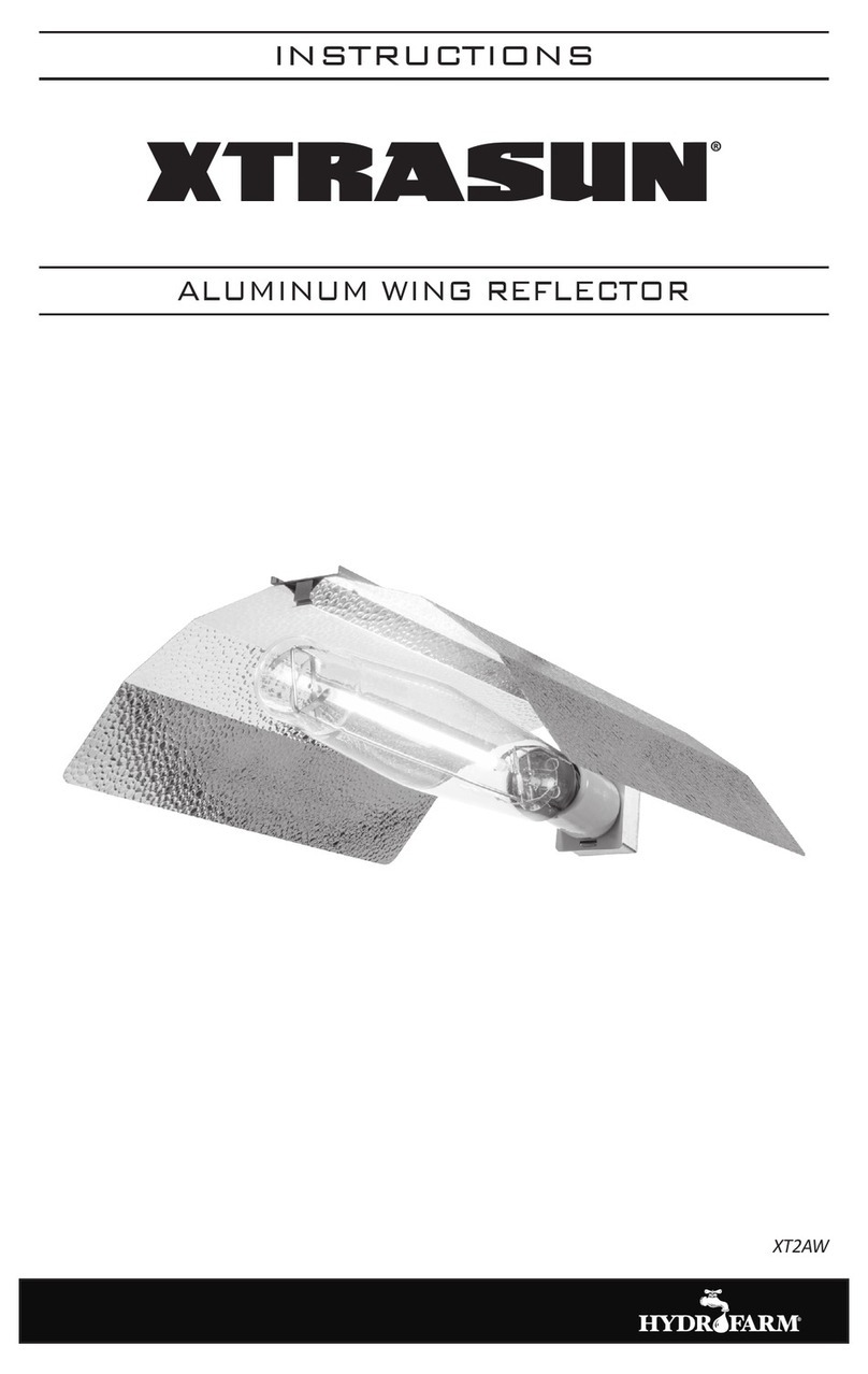 Hydrofarm Xtrasun II XT2AW instructions