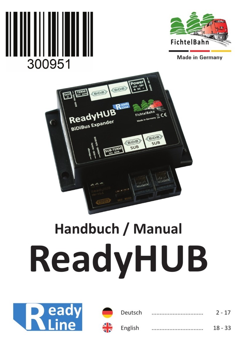 Fichtelbahn ReadyHUB User manual