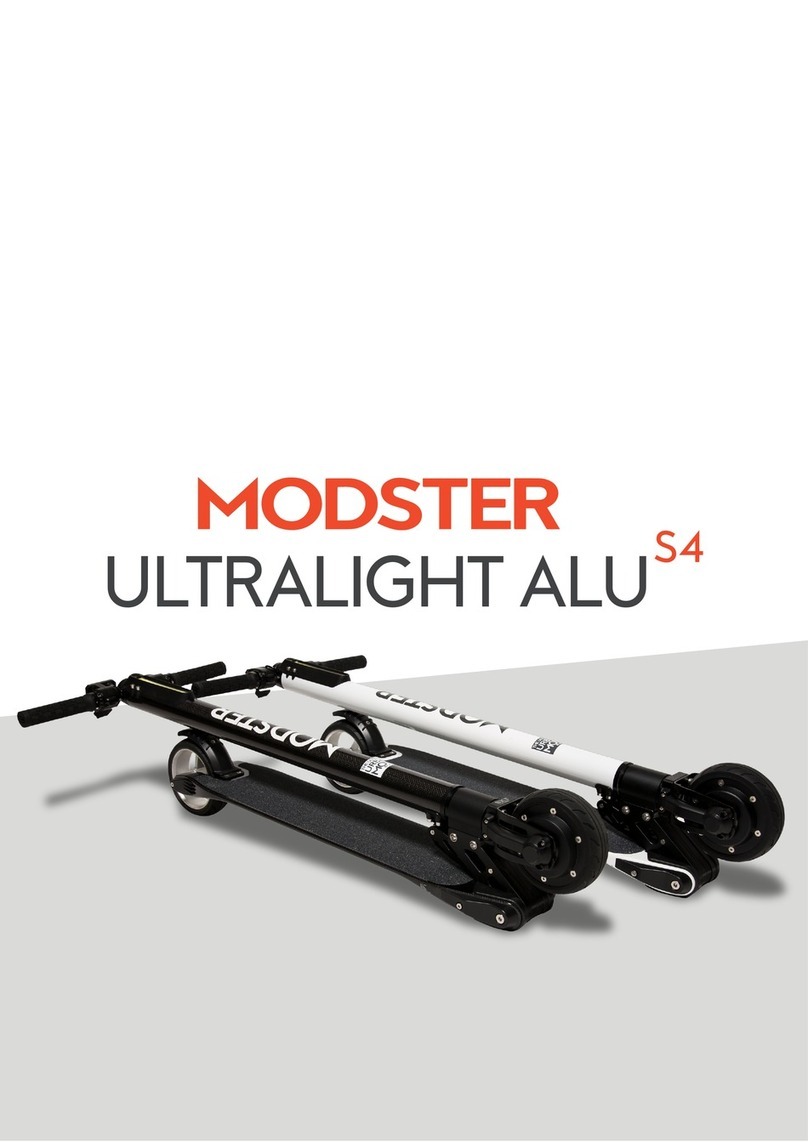 MODSTER Ultralight Alu S4 manual