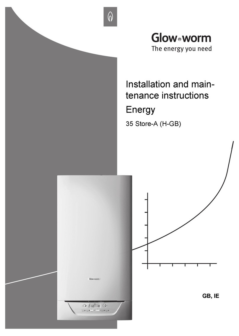 Glowworm Energy 35 Store-A User manual