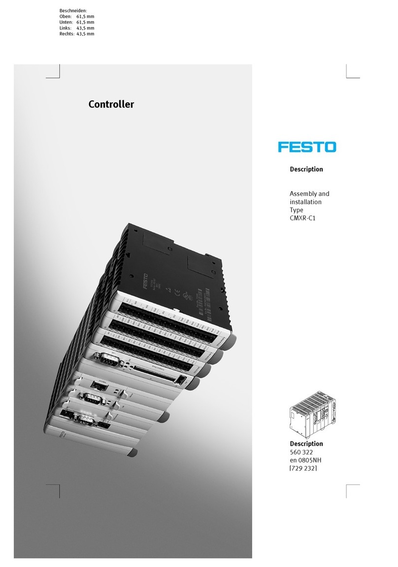 Festo CMXR-C1 Instruction Manual