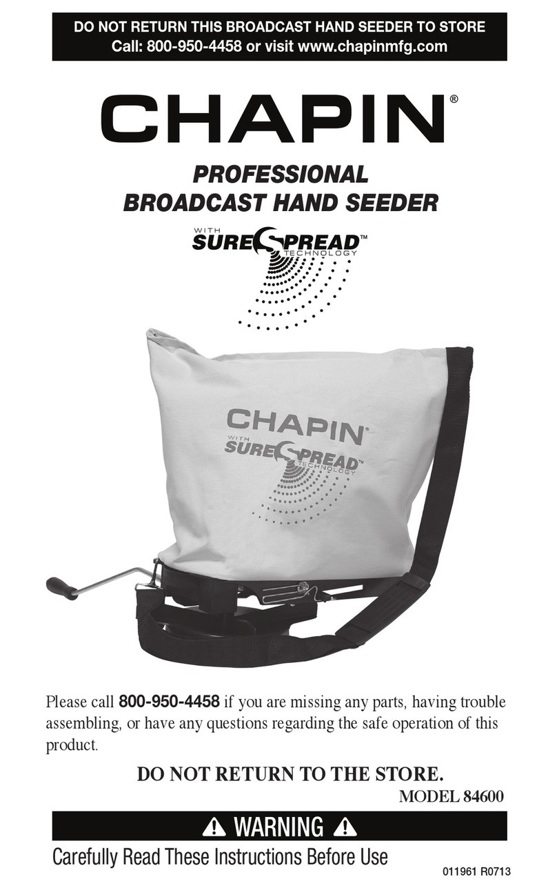 Chapin SureSpread 84600 manual