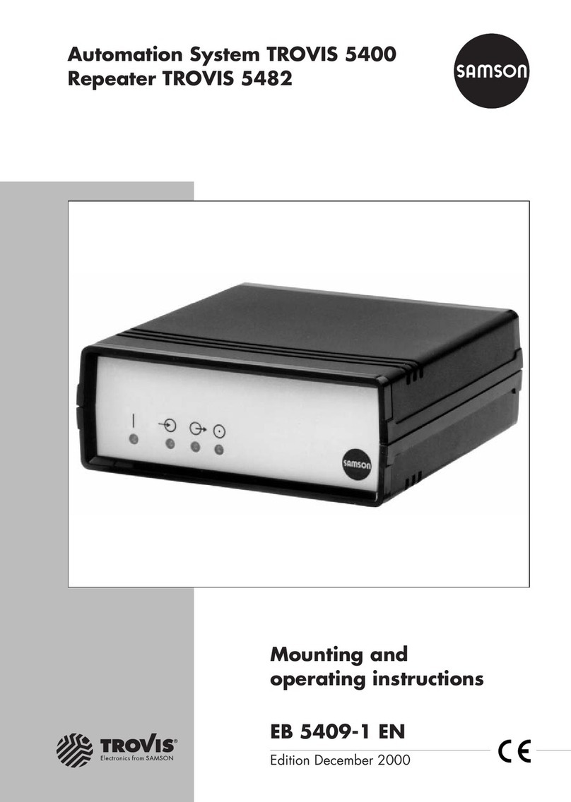 Samson TROVIS 5400 Service manual