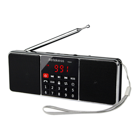 Retekess TR602 User manual