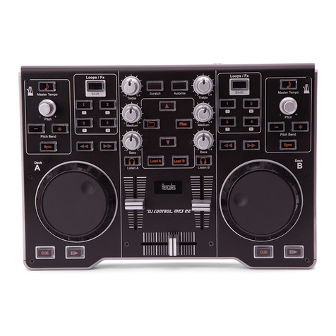 Hercules DJ CONTROL MP3 E2 User manual