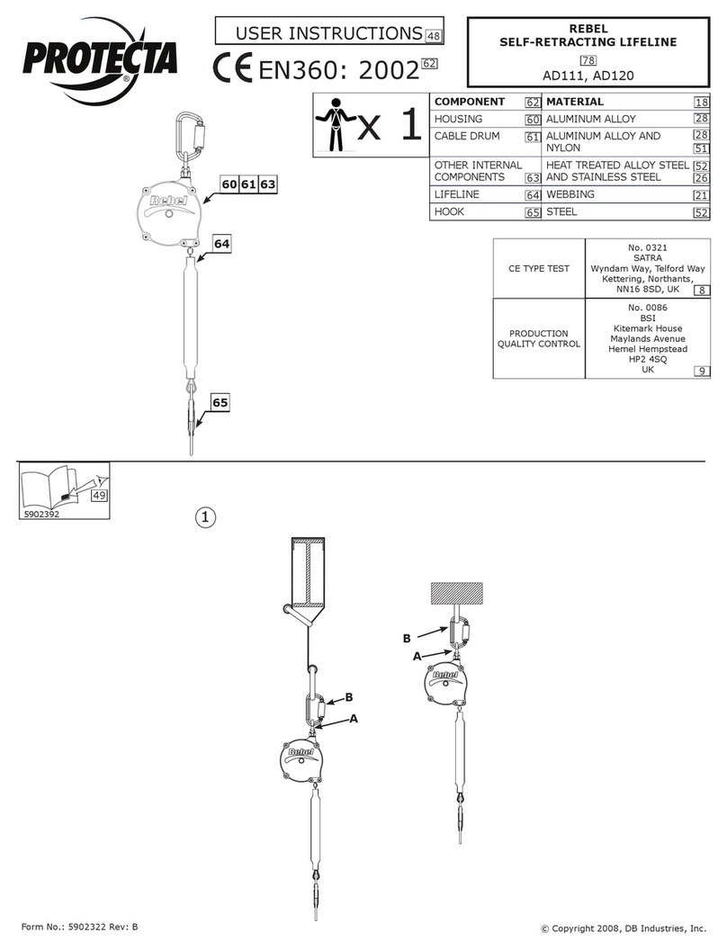 Protecta REBEL AD111 User instructions