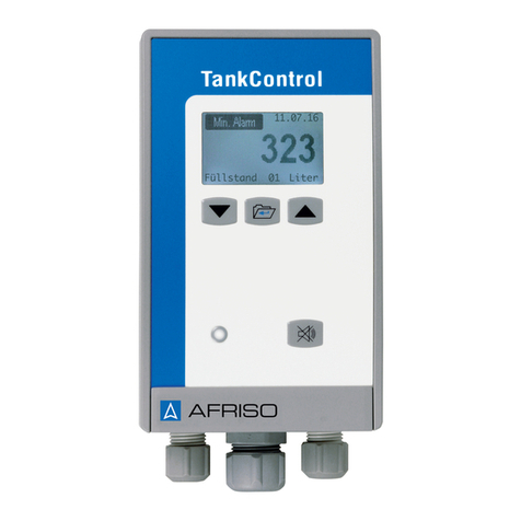 AFRISO TankControl 10 operating instructions