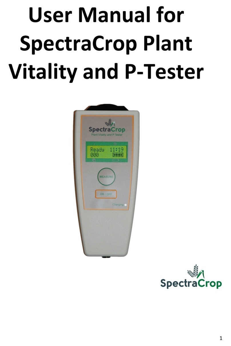 SpectraCrop Plant Vitality and P-Tester user manual