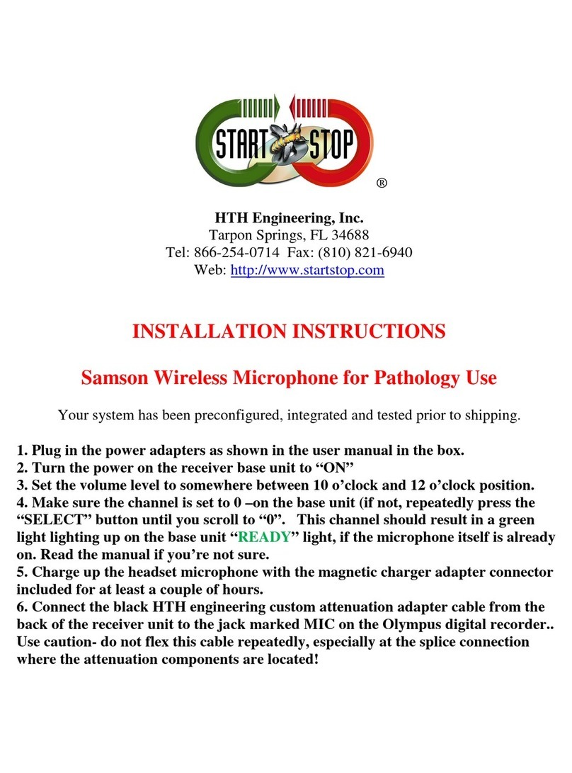 Start-Stop Samson installation instructions