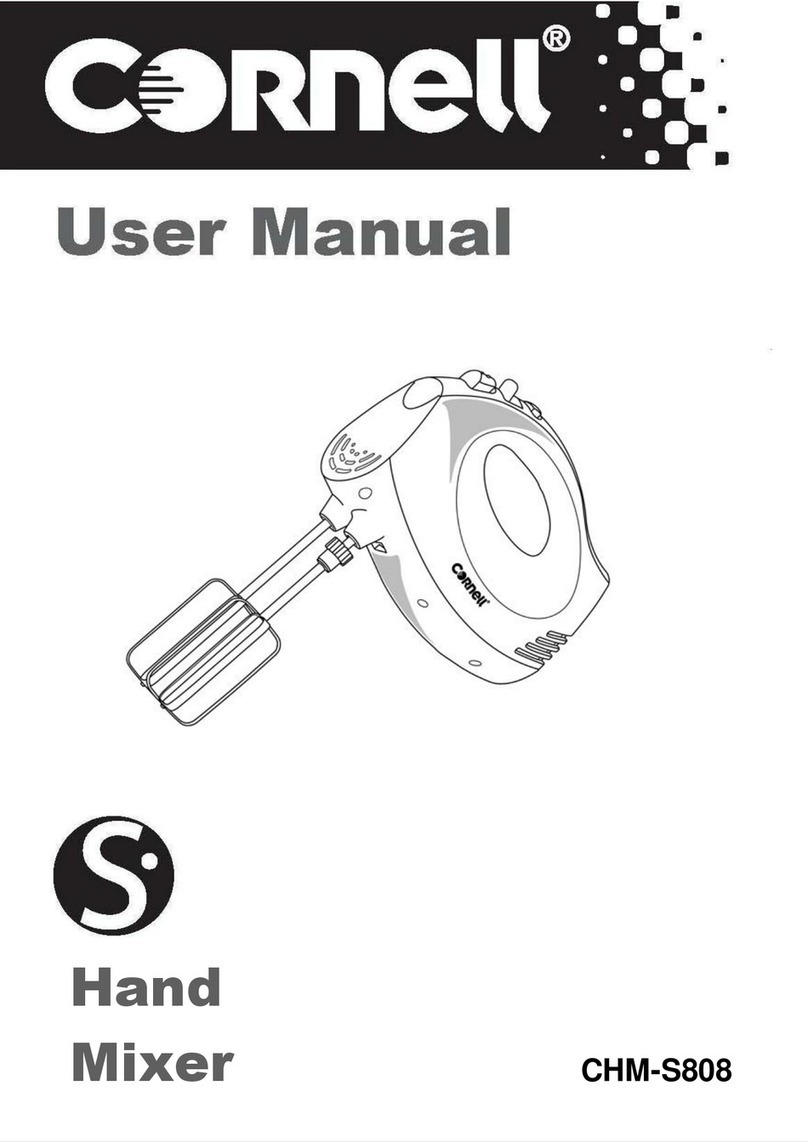 Cornell CHM-S808 user manual