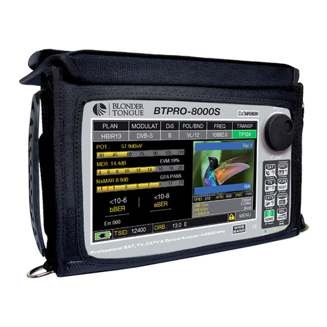 Blonder tongue BTPRO-8000S user manual