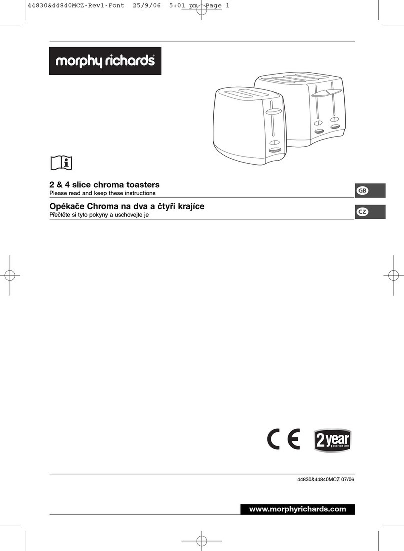 Morphy Richards 44840 User manual Morphy Richards 44840 User manual