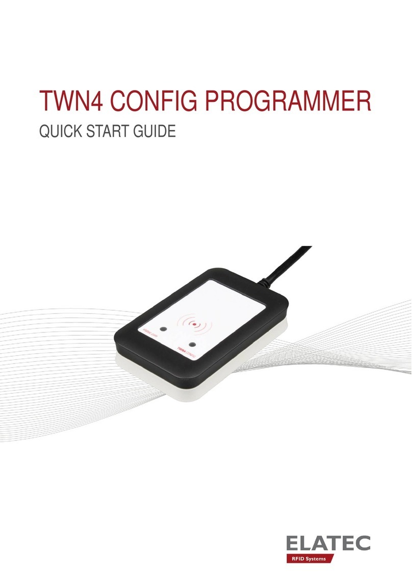 Elatec TWN4 CONFIG PROGRAMMER quick start guide Elatec TWN4 CONFIG PROGRAMMER quick start guide