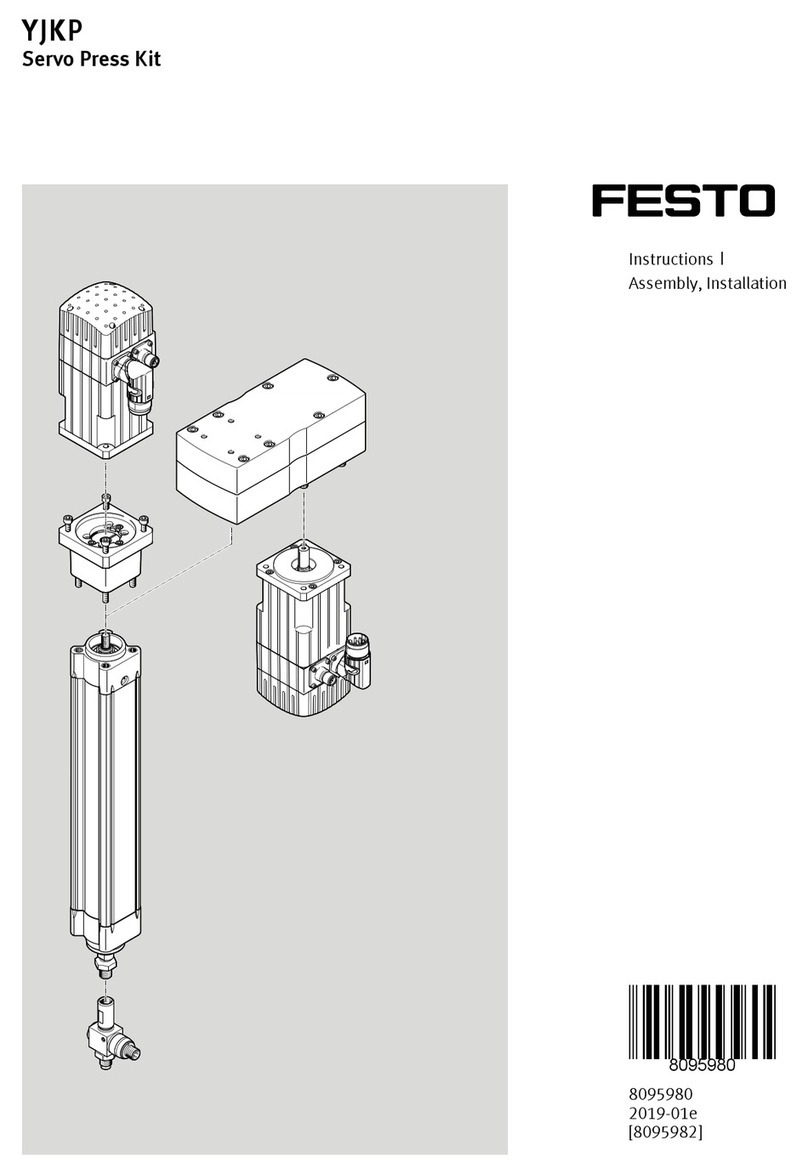 Festo YJKP Series Assembly instructions