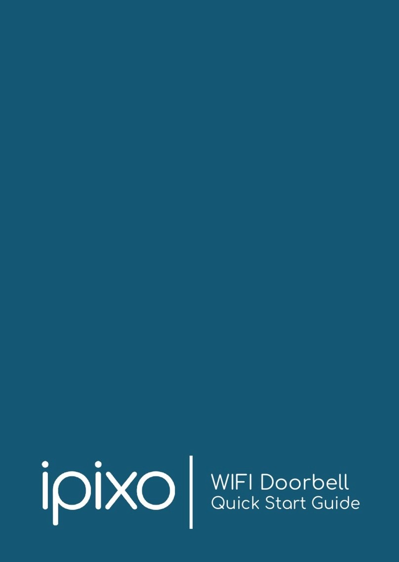 ipixo WIFI Doorbell quick start guide