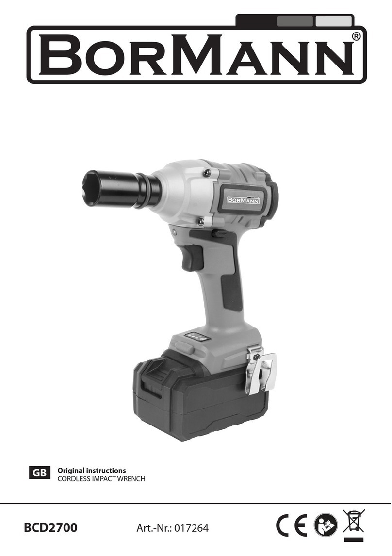 BorMann BCD2700 Original instructions
