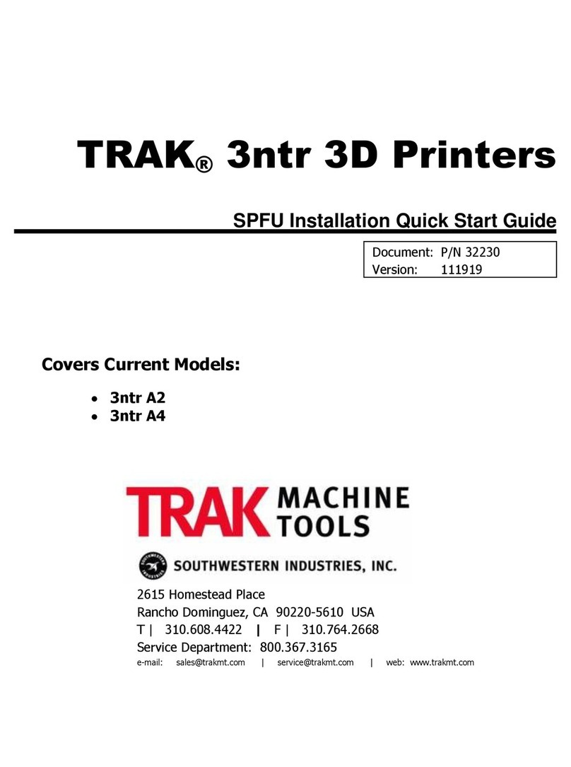TRAK 3ntr Series quick start guide