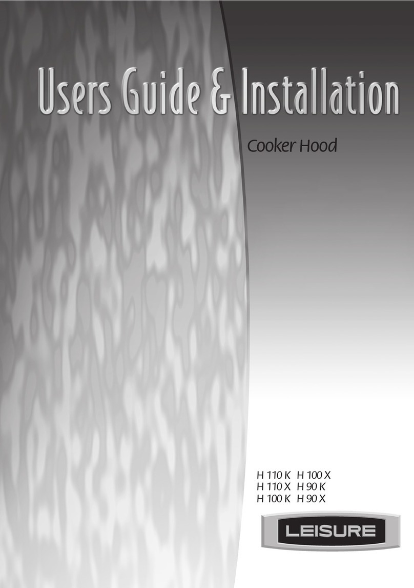 Leisure H 90 X Users guide & installation