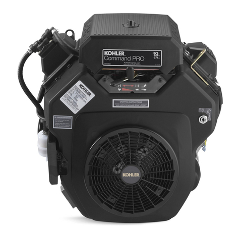 Kohler Command PRO Series User manual
