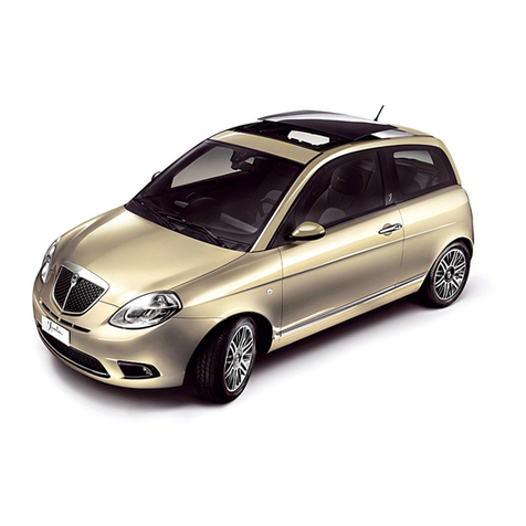 Lancia Ypsilon Owner's handbook