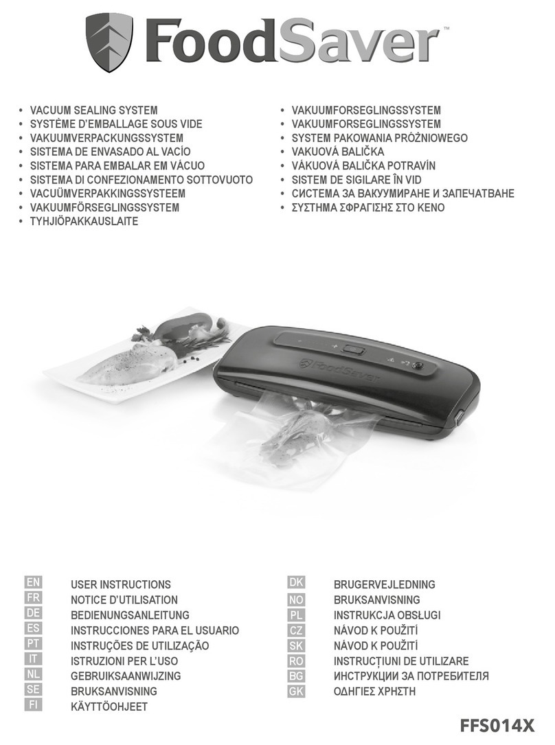 FoodSaver FFS014X User instructions