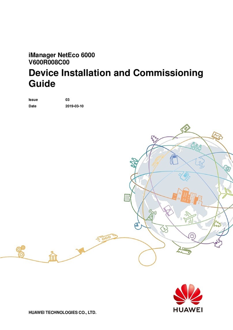 Huawei iManager NetEco 6000 User manual