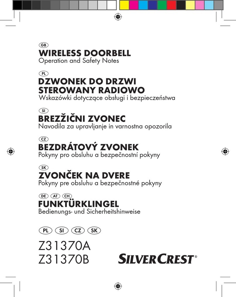 Silvercrest Z31370A Operation and safety notes Silvercrest Z31370A Operation and safety notes