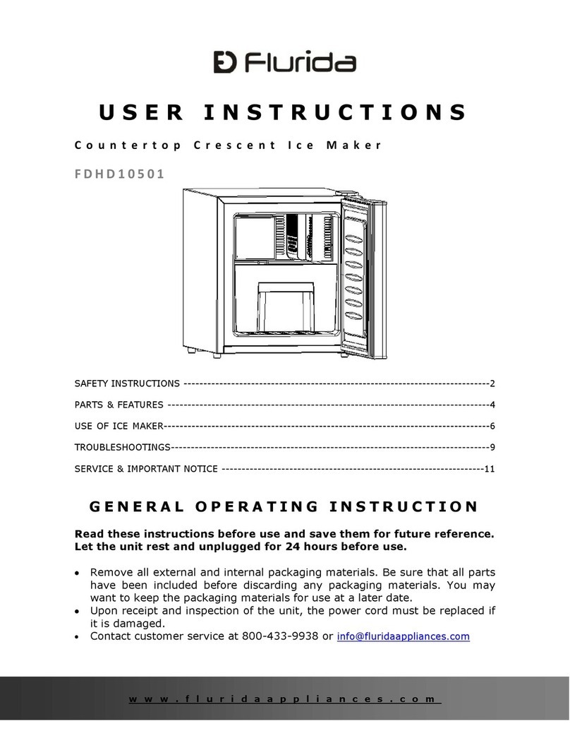 Flurida FDHD10501 User instructions