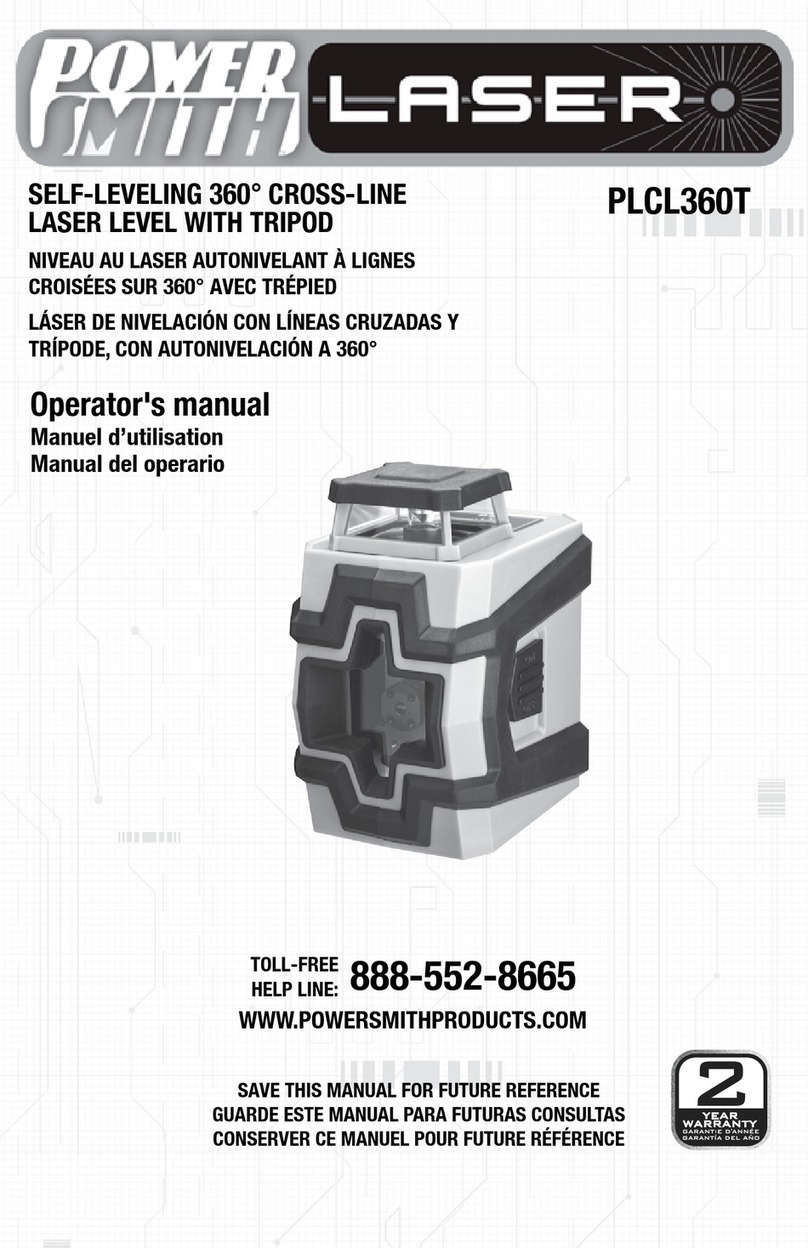 PowerSmith PLCL360T User manual