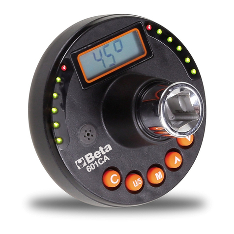 Beta 601CA User manual