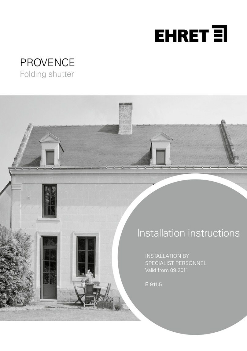 EHRET PROVENCE User manual