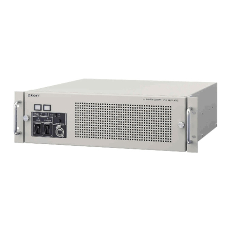Sony HDCU1000 User manual
