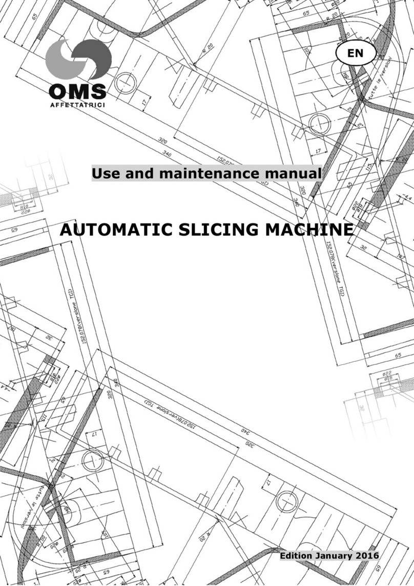 OMS TENERIFE Series Use and maintenance manual