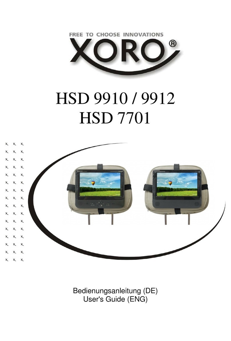 Xoro HSD 9910 user guide