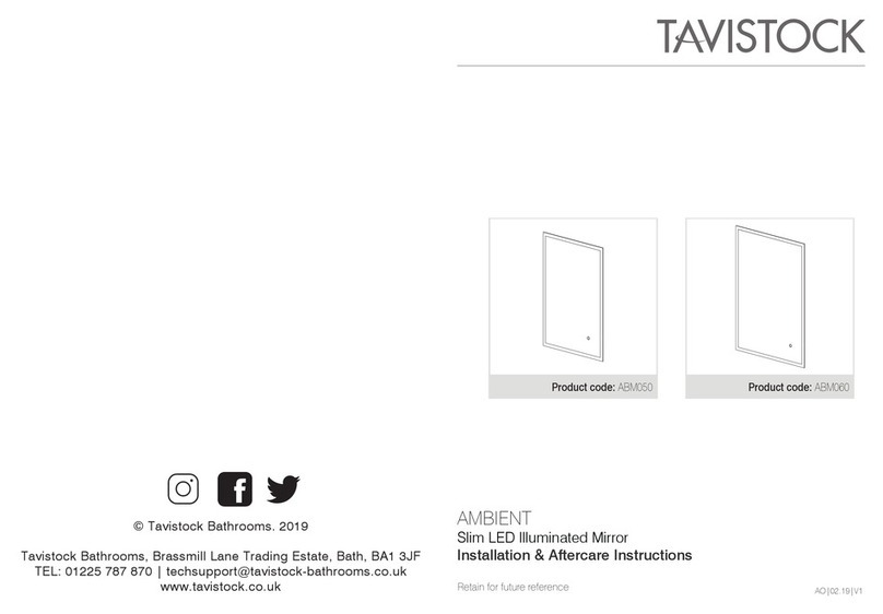 Tavistock AMBIENT Installation & Aftercare Instructions
